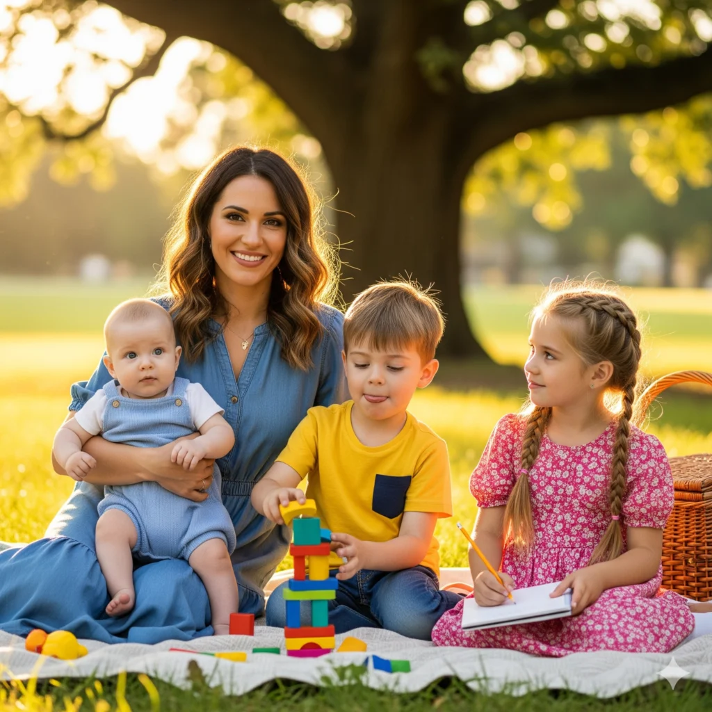 három gyekeres anya